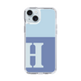 Slim Protection Case［ Original - initial two tone - H blue ］