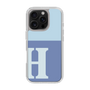 Slim Protection Case［ オリジナル - initial two tone - H blue ］