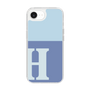 Slim Protection Case［ Original - initial two tone - H blue ］