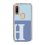 Slim Protection Case［ Original - initial two tone - H blue ］