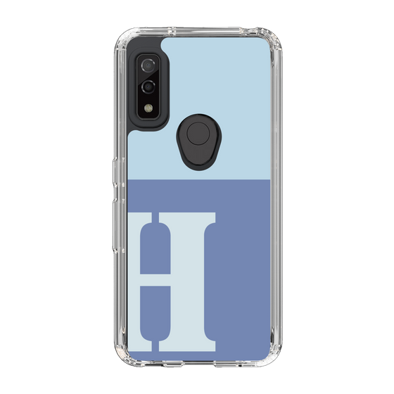 Slim Protection Case［ Original - initial two tone - H blue ］