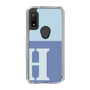 Slim Protection Case［ Original - initial two tone - H blue ］