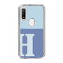 Slim Protection Case［ Original - initial two tone - H blue ］