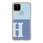 Slim Protection Case［ Original - initial two tone - H blue ］