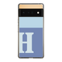 Slim Protection Case［ Original - initial two tone - H blue ］