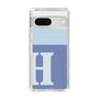 Slim Protection Case［ Original - initial two tone - H blue ］