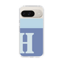 Slim Protection Case［ Original - initial two tone - H blue ］