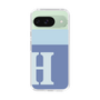 Slim Protection Case［ Original - initial two tone - H blue ］
