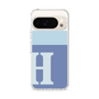 Slim Protection Case［ Original - initial two tone - H blue ］