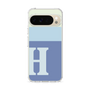 Slim Protection Case［ Original - initial two tone - H blue ］