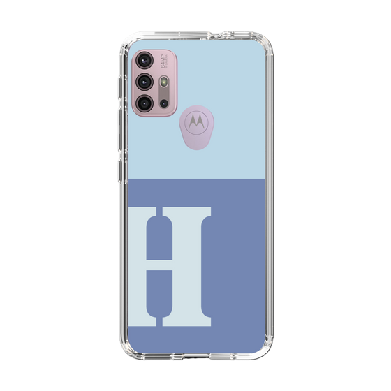 Slim Protection Case［ Original - initial two tone - H blue ］