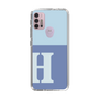 Slim Protection Case［ Original - initial two tone - H blue ］
