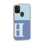 Slim Protection Case［ Original - initial two tone - H blue ］