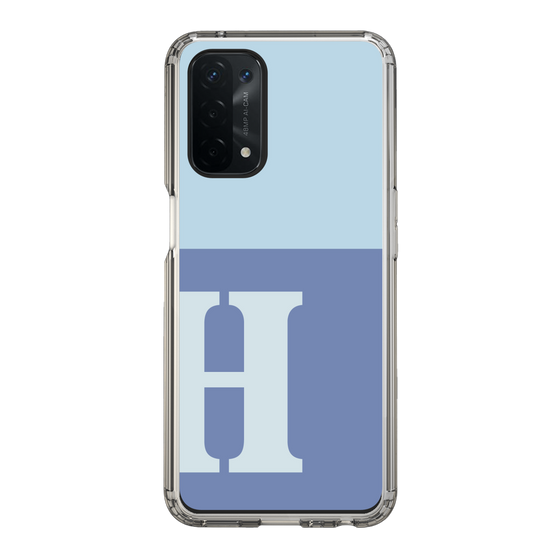Slim Protection Case［ Original - initial two tone - H blue ］