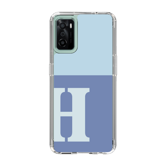 Slim Protection Case［ Original - initial two tone - H blue ］