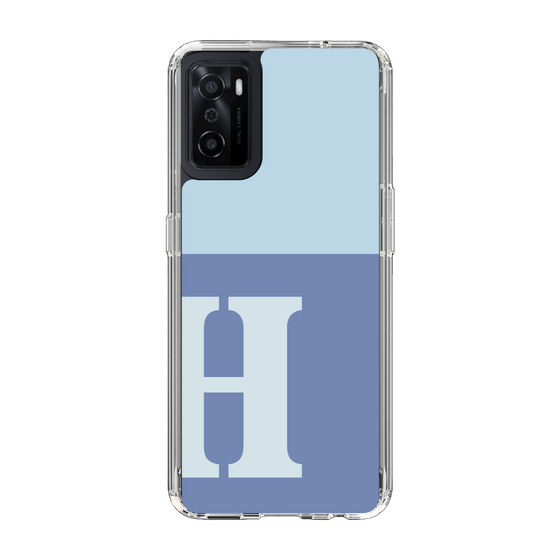 Slim Protection Case［ Original - initial two tone - H blue ］