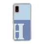 Slim Protection Case［ Original - initial two tone - H blue ］