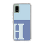 Slim Protection Case［ Original - initial two tone - H blue ］