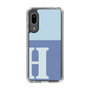 Slim Protection Case［ Original - initial two tone - H blue ］