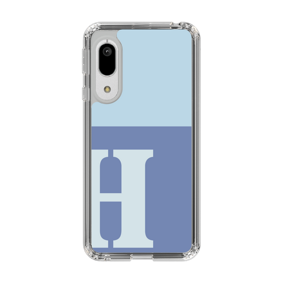 Slim Protection Case［ Original - initial two tone - H blue ］