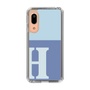 Slim Protection Case［ Original - initial two tone - H blue ］