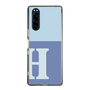 Slim Protection Case［ Original - initial two tone - H blue ］