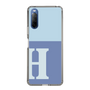 Slim Protection Case［ Original - initial two tone - H blue ］