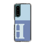 Slim Protection Case［ Original - initial two tone - H blue ］