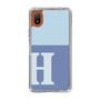 Slim Protection Case［ Original - initial two tone - H blue ］
