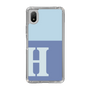 Slim Protection Case［ Original - initial two tone - H blue ］