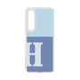 Slim Protection Case［ Original - initial two tone - H blue ］