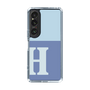 Slim Protection Case［ Original - initial two tone - H blue ］