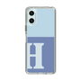 Slim Protection Case［ Original - initial two tone - H blue ］