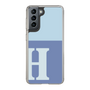 Slim Protection Case［ Original - initial two tone - H blue ］