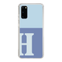 Slim Protection Case［ Original - initial two tone - H blue ］