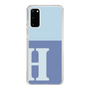 Slim Protection Case［ Original - initial two tone - H blue ］