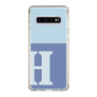 Slim Protection Case［ Original - initial two tone - H blue ］