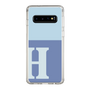 Slim Protection Case［ Original - initial two tone - H blue ］