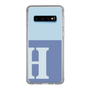 Slim Protection Case［ Original - initial two tone - H blue ］