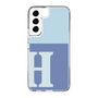 Slim Protection Case［ Original - initial two tone - H blue ］