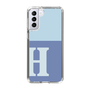 Slim Protection Case［ Original - initial two tone - H blue ］