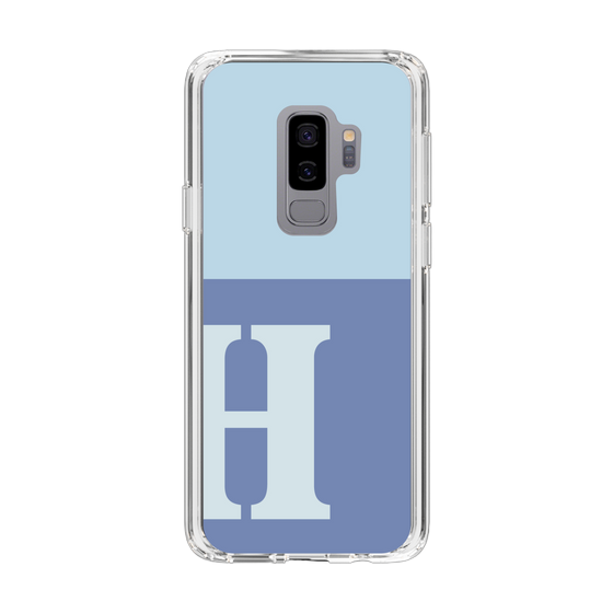 Slim Protection Case［ Original - initial two tone - H blue ］