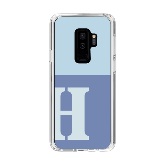 Slim Protection Case［ Original - initial two tone - H blue ］