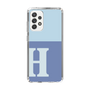 Slim Protection Case［ Original - initial two tone - H blue ］