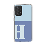 Slim Protection Case［ Original - initial two tone - H blue ］