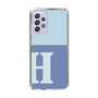 Slim Protection Case［ Original - initial two tone - H blue ］
