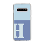 Slim Protection Case［ Original - initial two tone - H blue ］