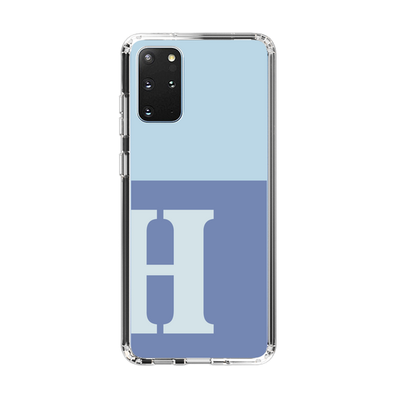 Slim Protection Case［ Original - initial two tone - H blue ］