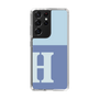 Slim Protection Case［ Original - initial two tone - H blue ］