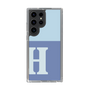 Slim Protection Case［ Original - initial two tone - H blue ］